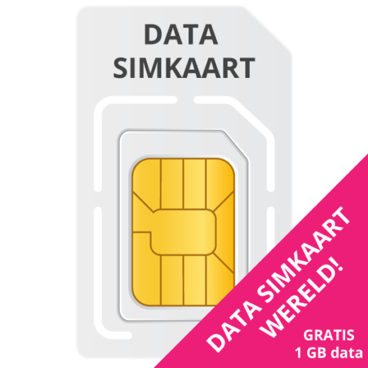 Data simkaart - Data only Wereldwijd
