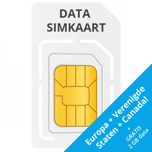 prepaid data simkaart Europa (data only sim europa)